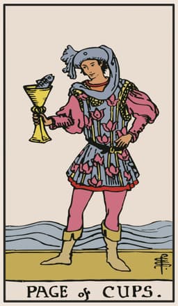 Page of Cups