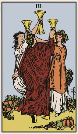 Three of Cups