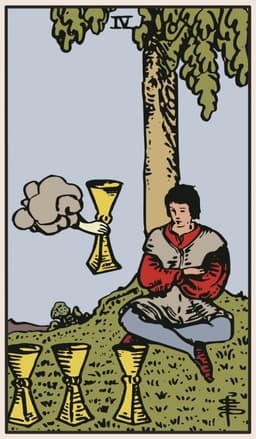 Four of Cups