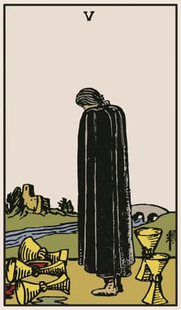 Five of Cups