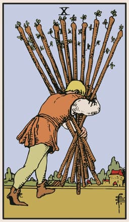 Ten of Wands