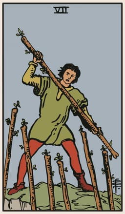 Seven of Wands